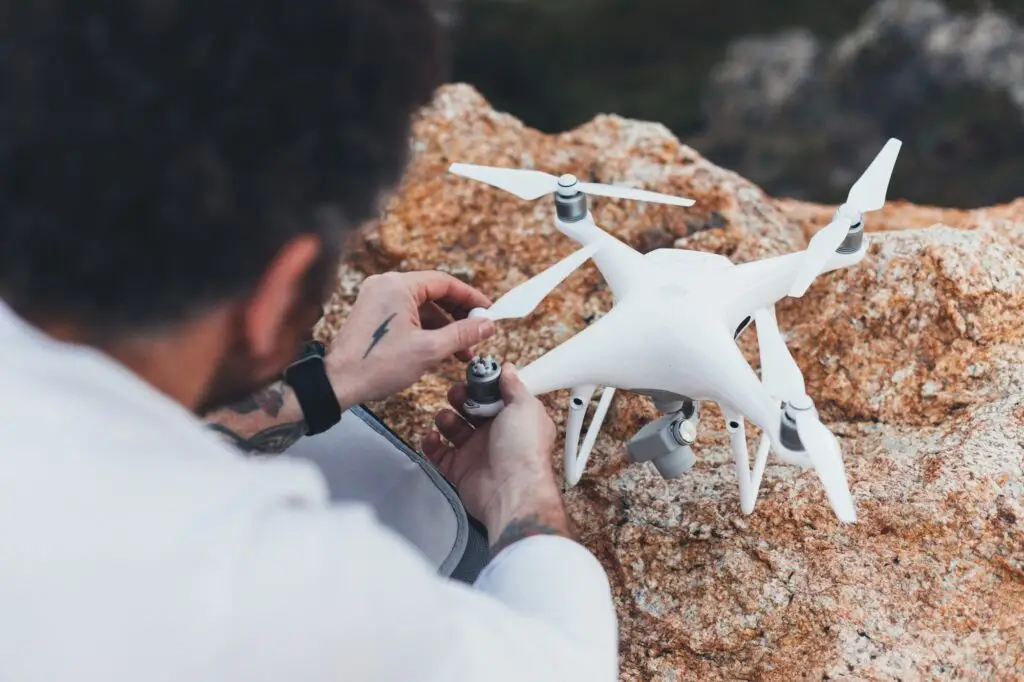 Unboxing a drone for training at Smart Drone Academy